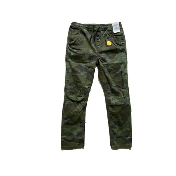 Boys' Super Stretch Pull-on Taper Fit Jogger Jeans Cat & Jack - Green Size 18H - Picture 1 of 7